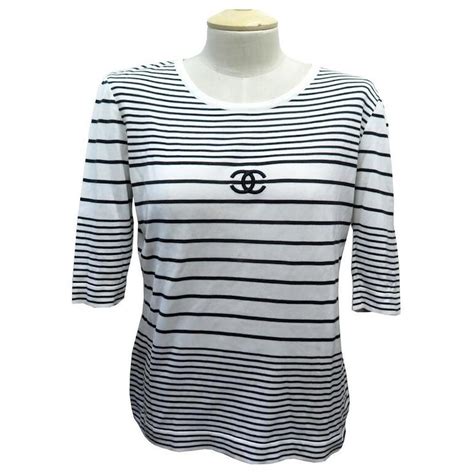 t shirt mariniere chanel|french designer marinière.